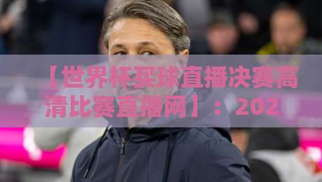 【世界杯买球直播决赛高清比赛直播网】:2026年决赛观赛终极指南