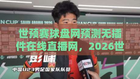 世预赛球盘网预测无插件在线直播网，2026世预赛观赛指南