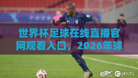 世界杯足球在线直播官网观看入口，2026年球迷必藏的4个渠道