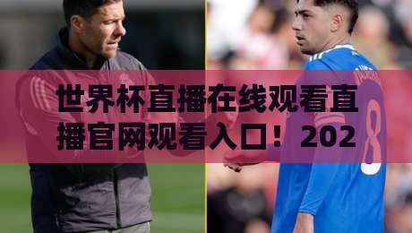 世界杯直播在线观看直播官网观看入口！2026年最全指南