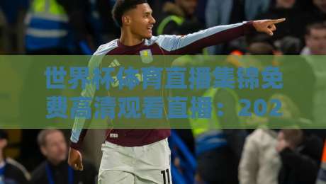 世界杯体育直播集锦免费高清观看直播：2026年观赛新姿势，这些平台让你不花一分钱