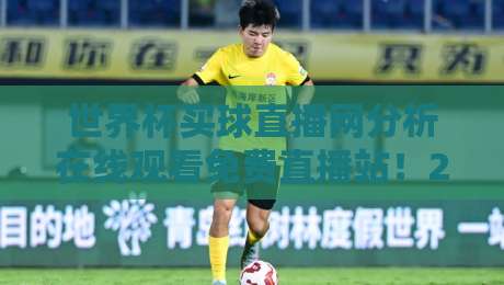 世界杯买球直播网分析在线观看免费直播站!2026新手避坑指南 世界杯买球直播网分析在线观看免费直播站!2026新手避坑指南