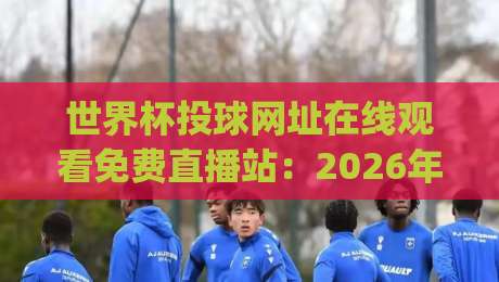世界杯投球网址在线观看免费直播站：2026年观赛新姿势，你get了吗？