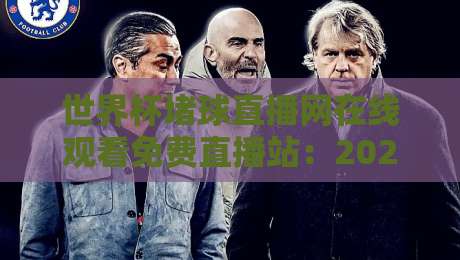 世界杯堵球直播网在线观看免费直播站:2026年球迷必备的观赛指南 世界杯堵球直播网在线观看免费直播站:2026年球迷必备的观赛指南
