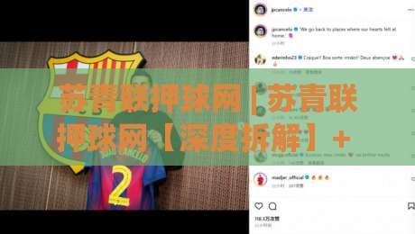 苏青联押球网 | 苏青联押球网【深度拆解】+ 从数据逻辑到场景化预判的进阶思路-线上十大最稳博球站超清网站新用户免费无延迟4K