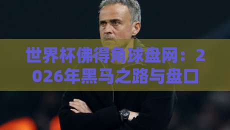 世界杯佛得角球盘网:2026年黑马之路与盘口深度解析