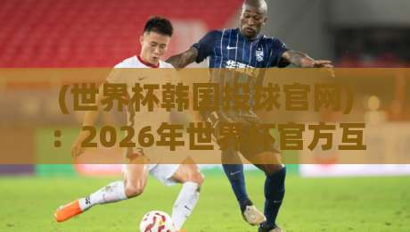 (世界杯韩国投球官网):2026年世界杯官方互动平台,你试过没?