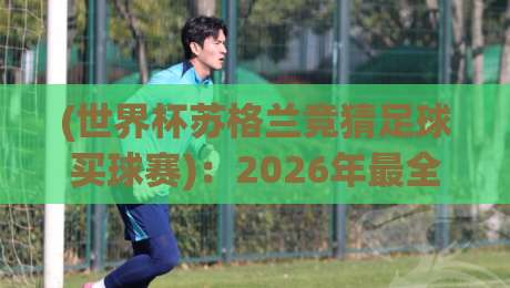 (世界杯苏格兰竞猜足球买球赛):2026年最全观赛与投注指南