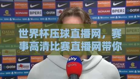 世界杯压球直播网，赛事高清比赛直播网带你沉浸2026绿茵盛宴