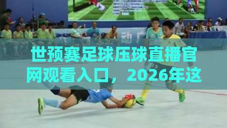 世预赛足球压球直播官网观看入口，2026年这些坑你千万别踩！
